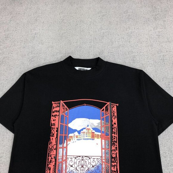 House of Errors Black Hotel Errors Kitzbühel Windows T Shirt - Picture 9 of 10